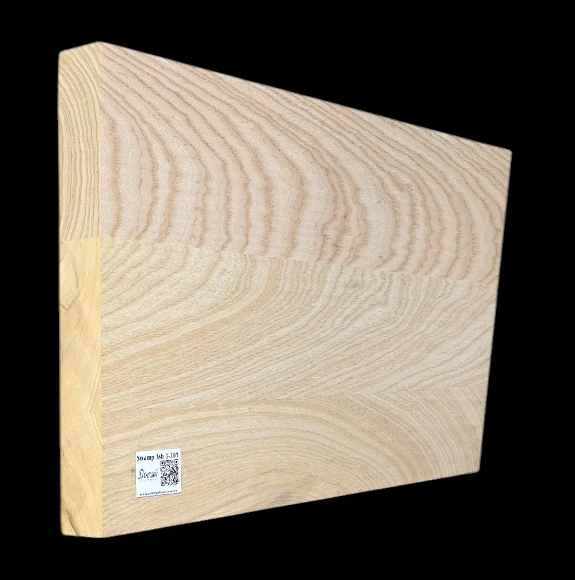 Bahenný Jaseň Drevo na Gitaru SWE 305 - 580/510 x 360/330 x 45 mm
