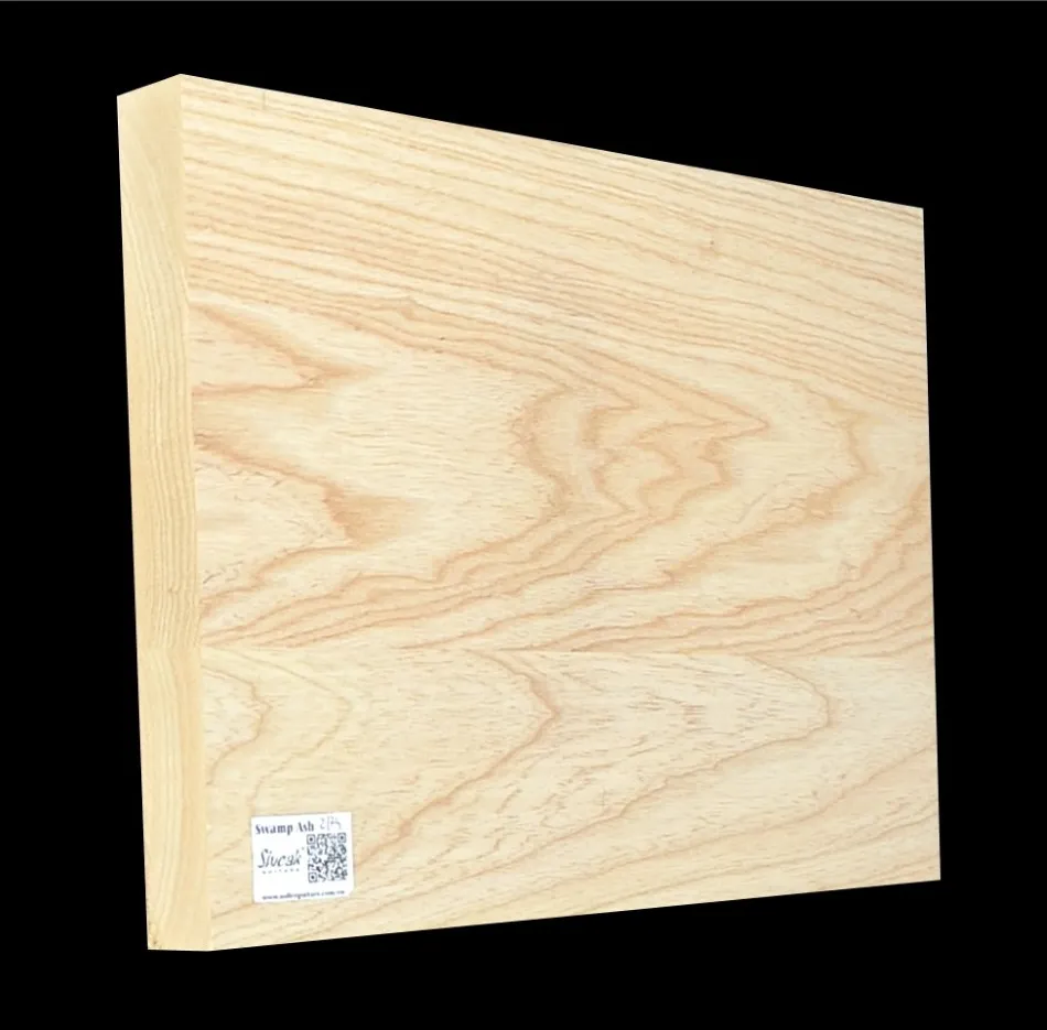 Bahenný Jaseň Gitarové Drevo SWE 74 - 423 x 340/330 x 45 mm