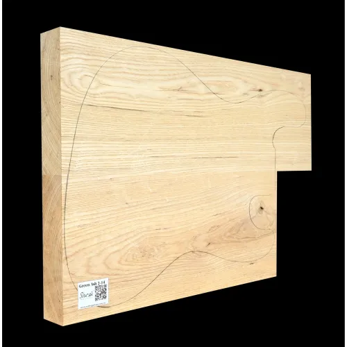 Americký jaseň Gitarové drevo AG 14 - 550/440 x 365 x 46 mm