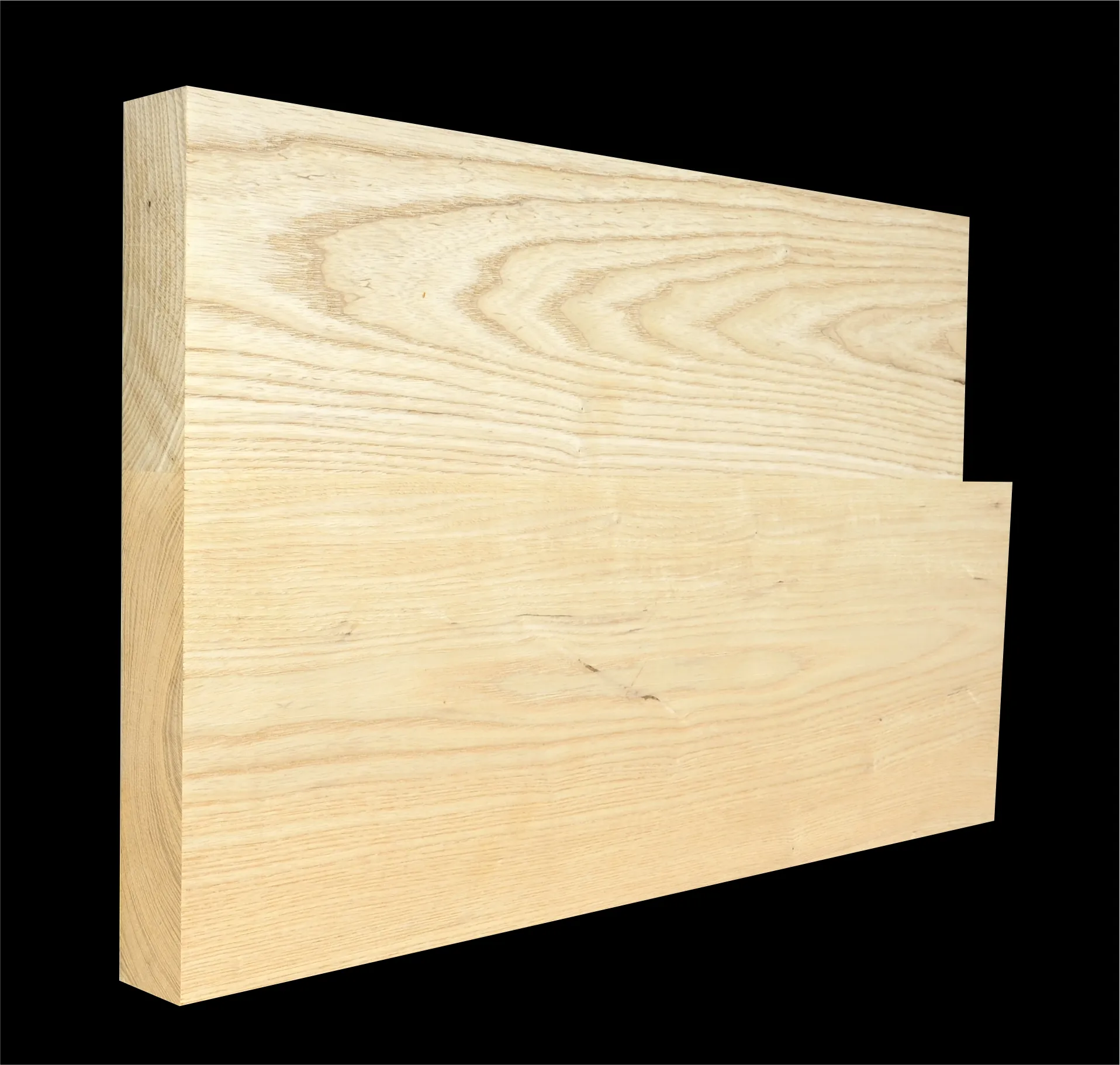 Americký jaseň Gitarové drevo AG 9 - 595/535 x 363 x 46 mm Americký jaseň Gitarové drevo AG 9 - 595/535 x 363 x 46 mm