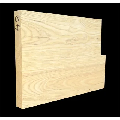 Jaseň Americký– Drevo na telo gitary AG 42 CL - 495 x 345 x 42 mm