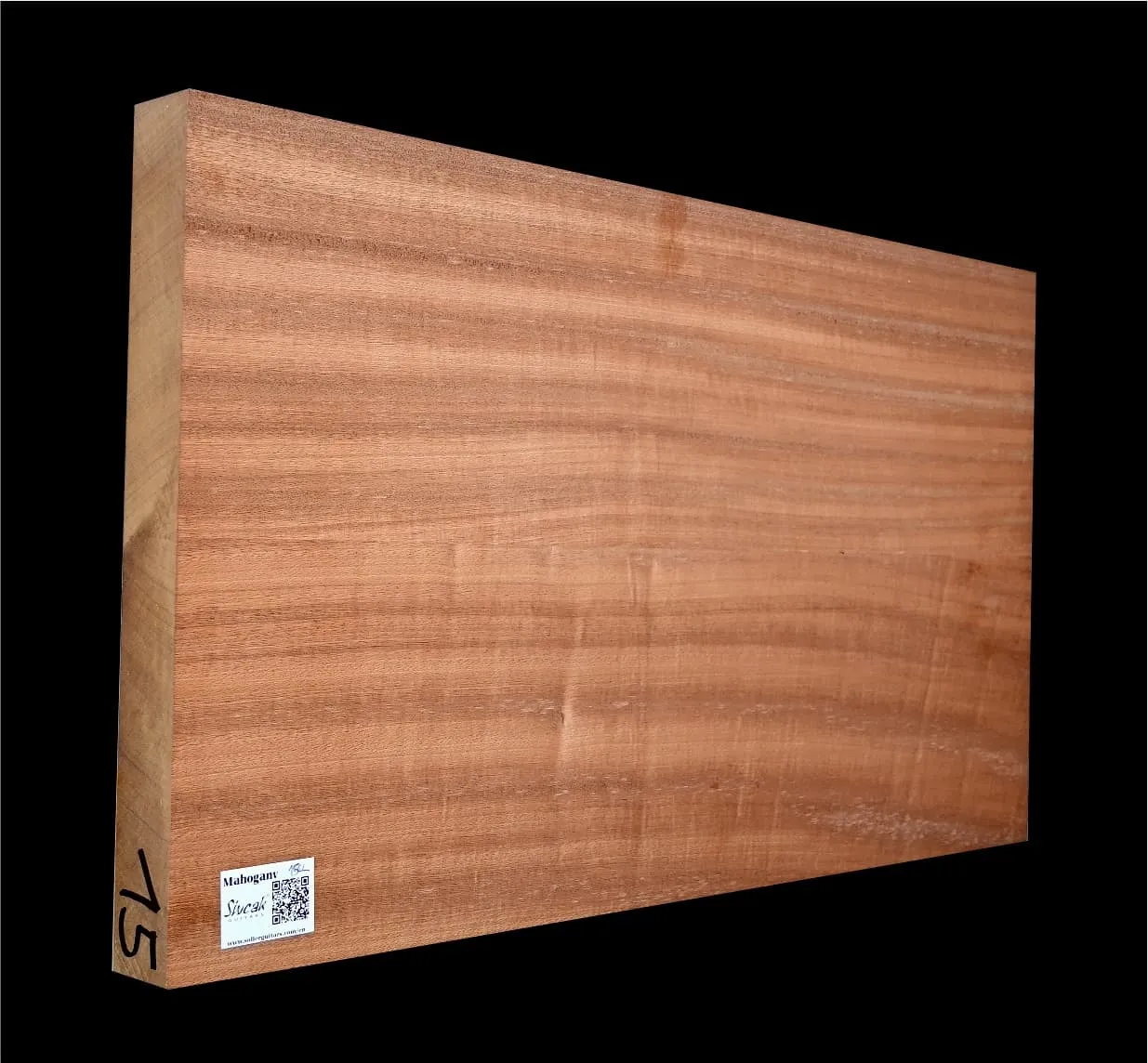 Mahagón Drevo na Gitaru  MHGS - 15CL - 625 x 380 x 46 mm