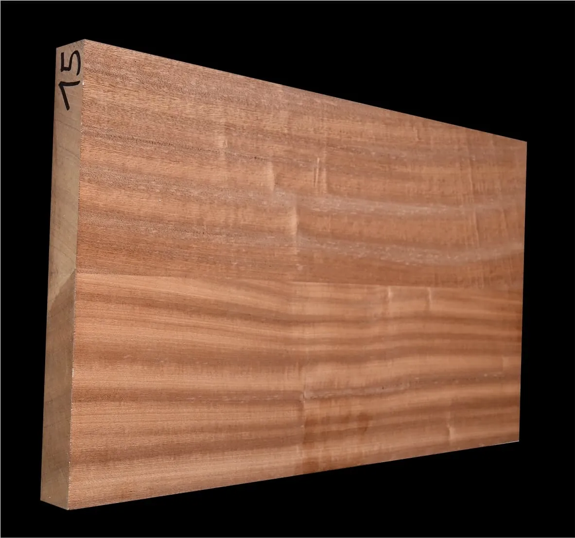 Mahagón Drevo na Gitaru  MHGS - 15CL - 625 x 380 x 46 mm