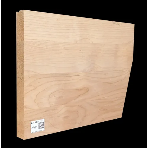 Americká Jelša ARA 9 Gitarové drevo 495/440 x 353 x 38 mm 