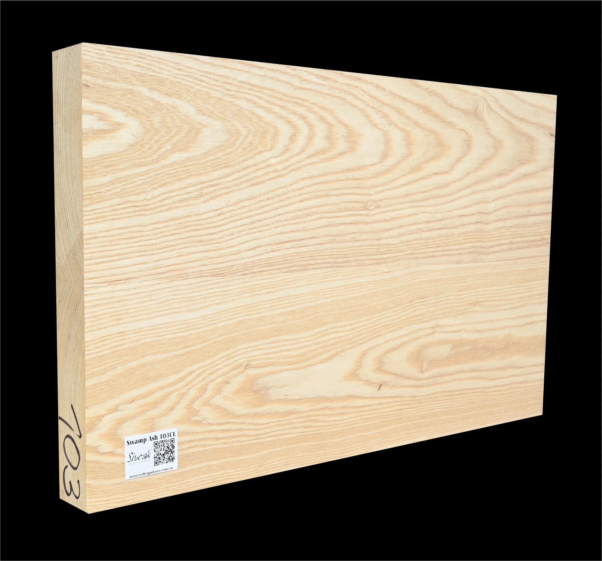 Bahenný Jaseň Gitarové Drevo SWE 103 CL -560 x 345 x 46 mm