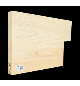 Bahenný Jaseň Gitarové Drevo SWE 107 CL - 550/465 x 365 x 46 mm