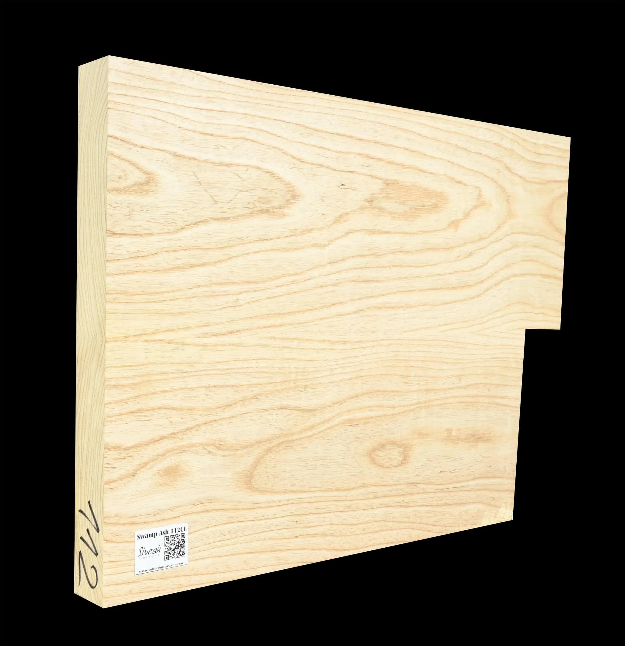 Bahenný Jaseň Gitarové Drevo SWE 112 CL - 540/480 x 400 x 46 mm