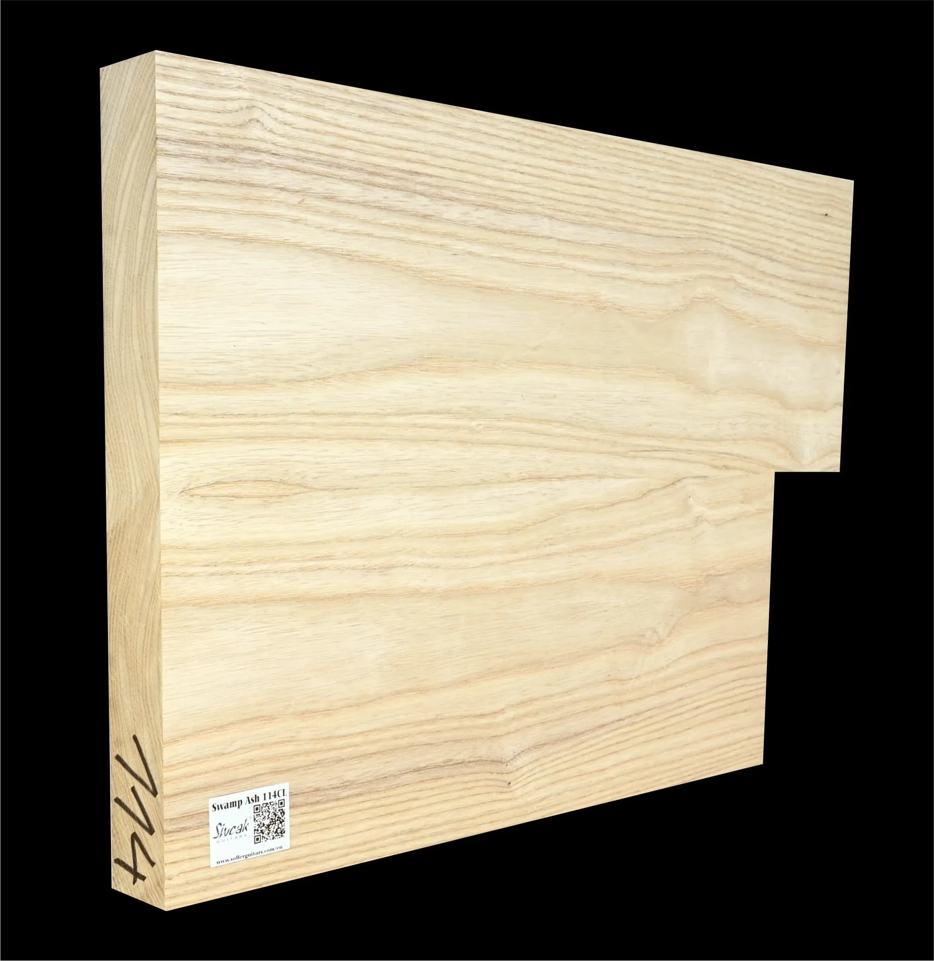 Bahenný Jaseň Gitarové Drevo SWE 114CL - 550/470 x 390 x 46 mm