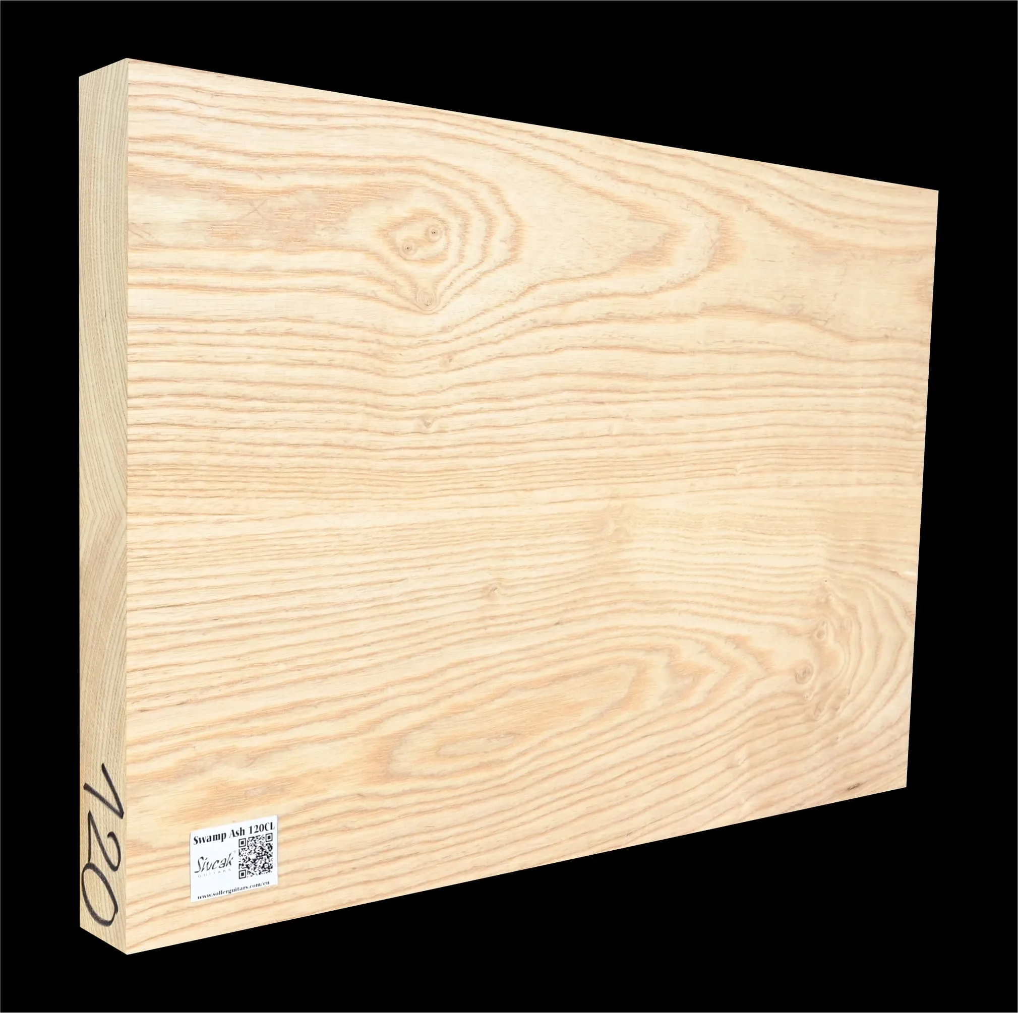 Bahenný Jaseň Gitarové Drevo SWE 120CL - 585 x 390 x 45 mm