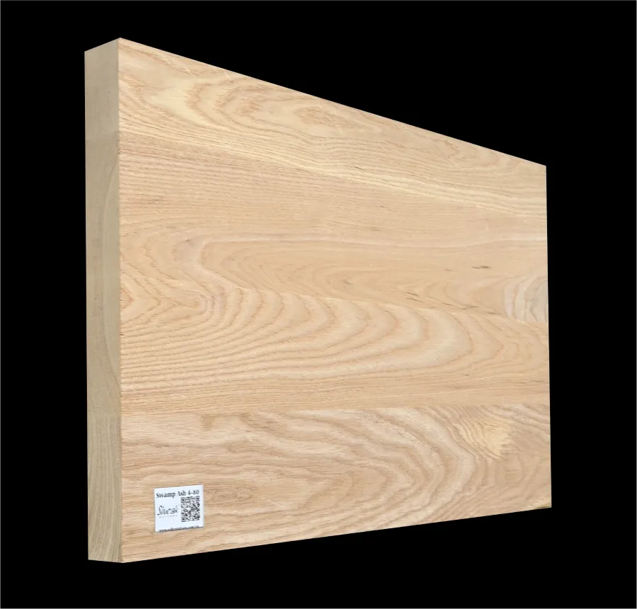 Bahenný Jaseň Gitarové drevo SWE 80 - 565 x 395/365 x 45 mm