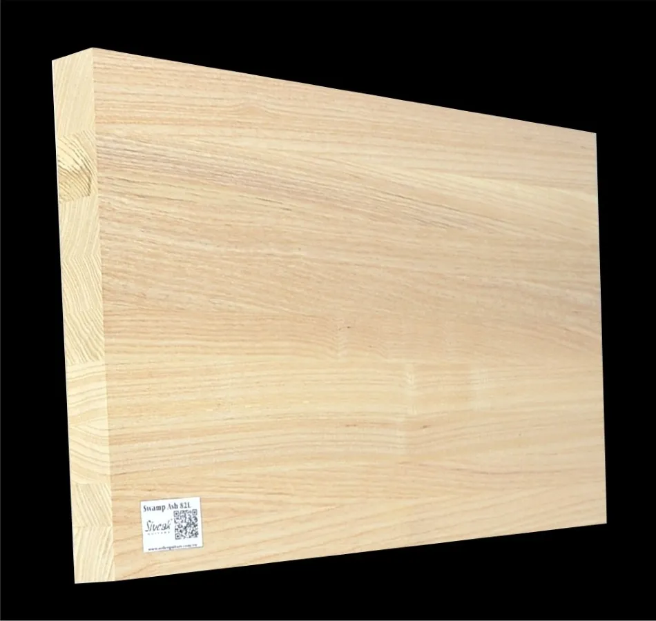 Bahenný Jaseň Drevo na Gitaru SWE 82L - 498 x 343/330 x 46 mm