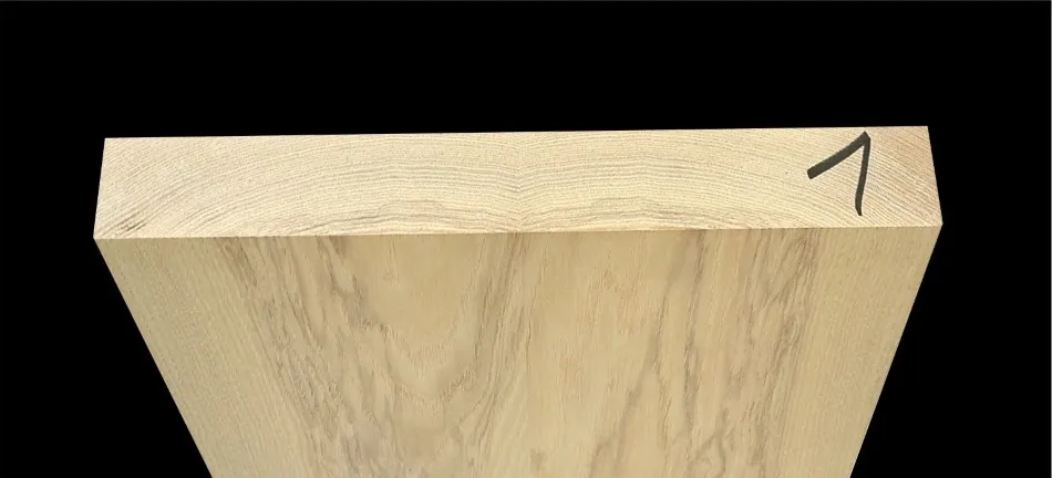 Jaseň Americký– Drevo na telo gitary AG 1 CL - 495/450 x 323 x 46 mm