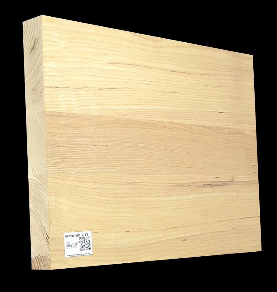 Jaseň Americký– Drevo na telo gitary AG 15 - 438 x 340 x 46 mm