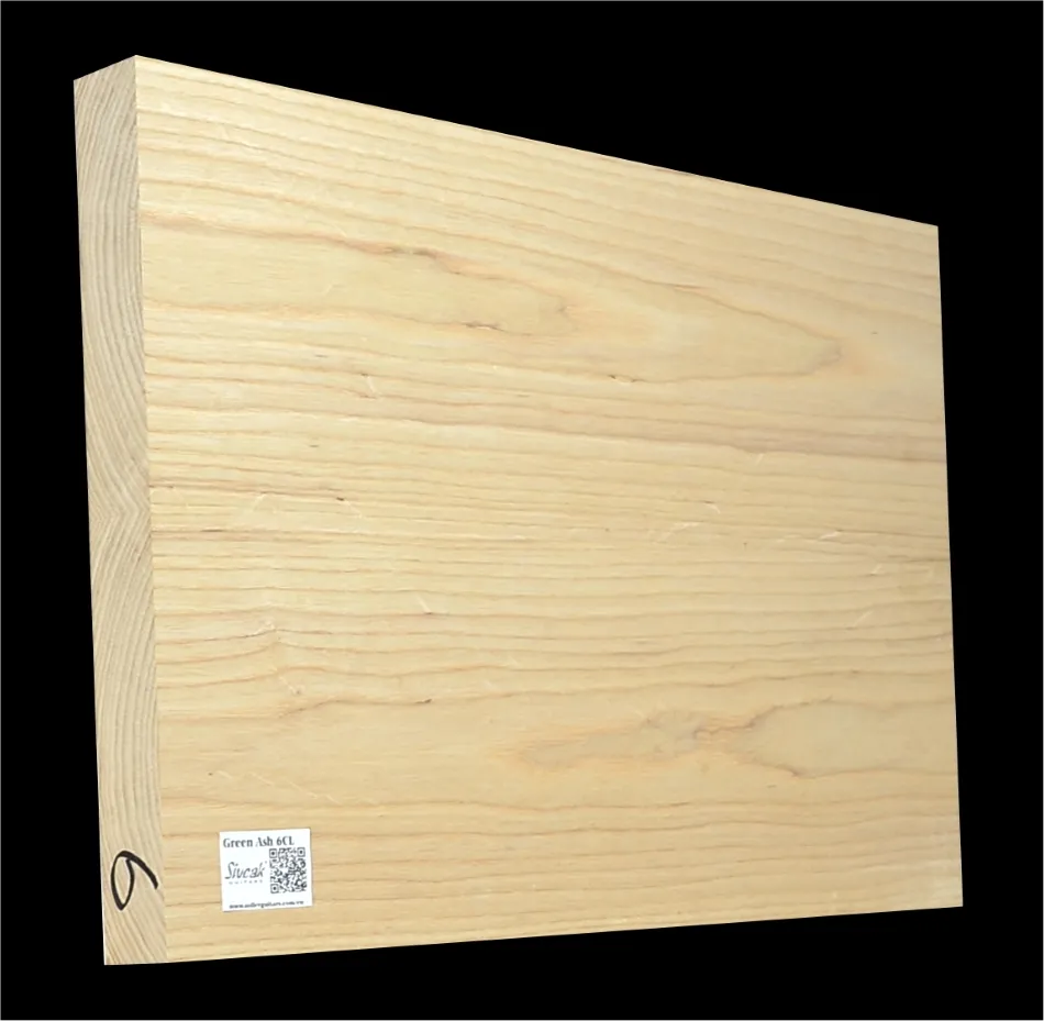 Jaseň Americký– Drevo na telo gitary AG 6 CL - 528 x 375 x 45 mm
