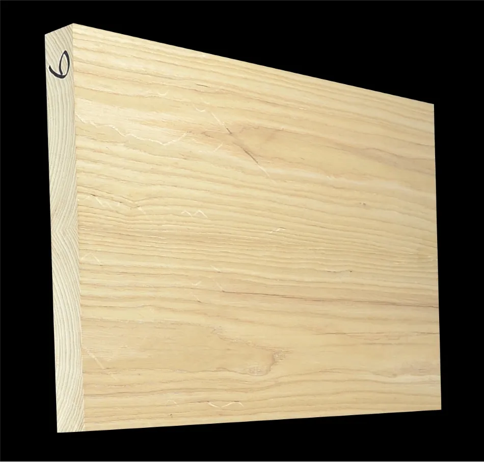 Jaseň Americký– Drevo na telo gitary AG 6 CL - 528 x 375 x 45 mm