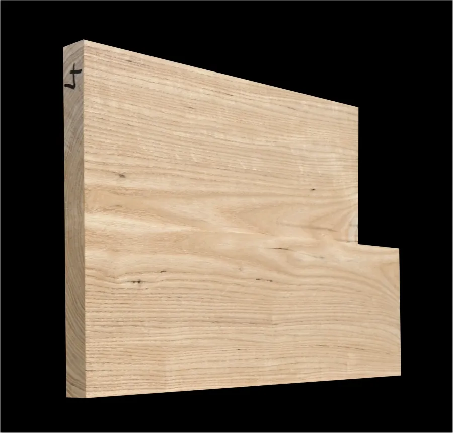 Jaseň Americký– Drevo na telo gitary AG 4 CL - 535/445 x 360 x 36 mm