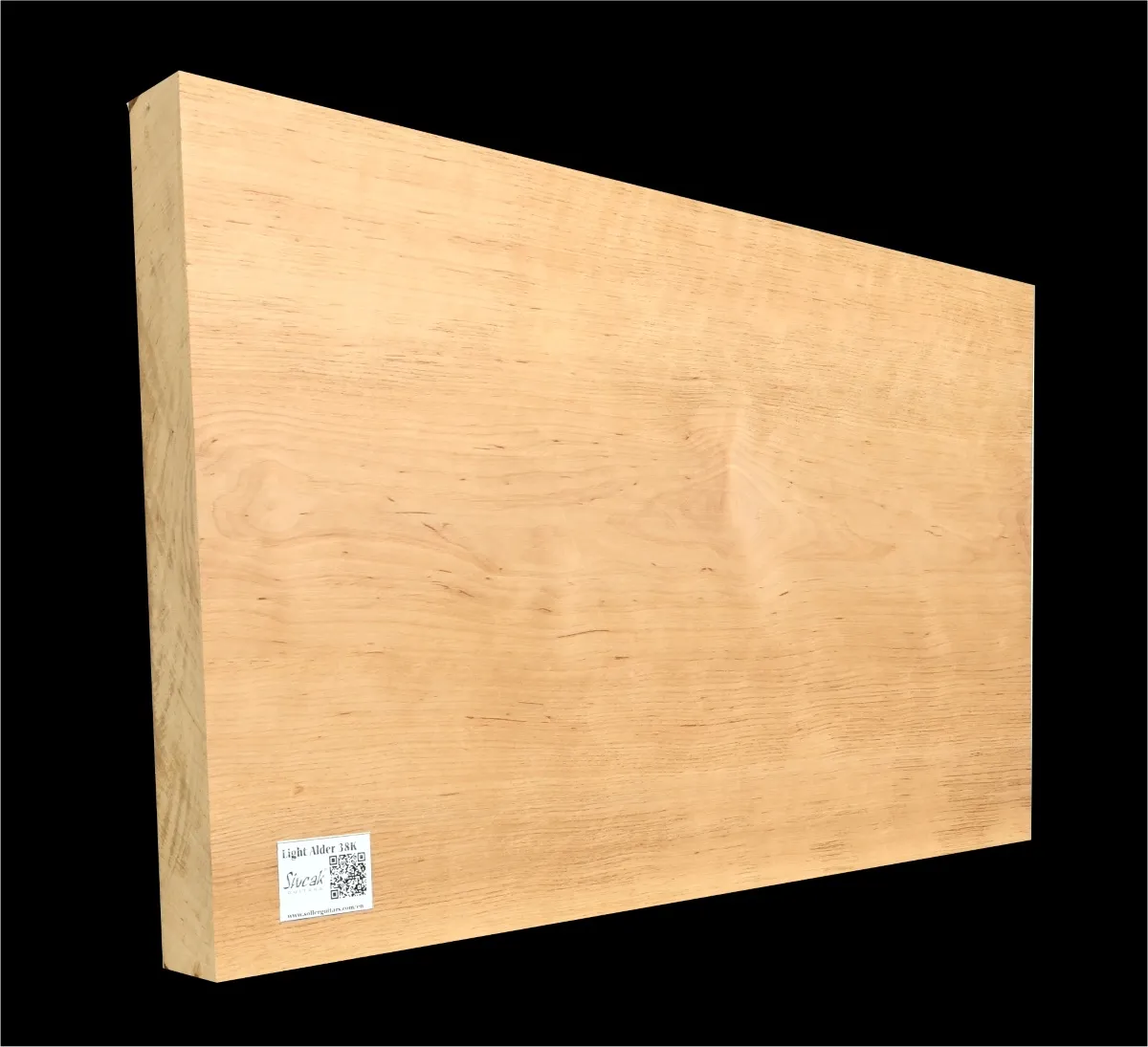 Jelša Svetlá Drevo na Gitaru  JL 38k - 605/575 x 385/360 x 46 mm