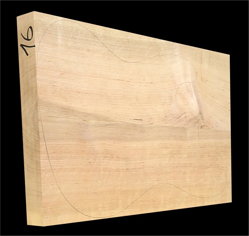 Jelša Svetlá Drevo na Gitaru Kaliber JL 16CL- 550 x 365/335 x 46 mm Jelša Svetlá Drevo na Gitaru Kaliber JL 16CL- 550 x 365/335 x 46 mm