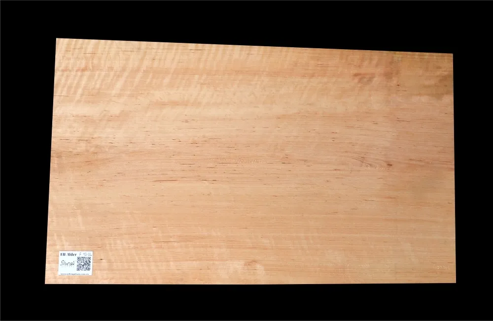European Flamed Alder JLF 13CL – Guitar Body Blank