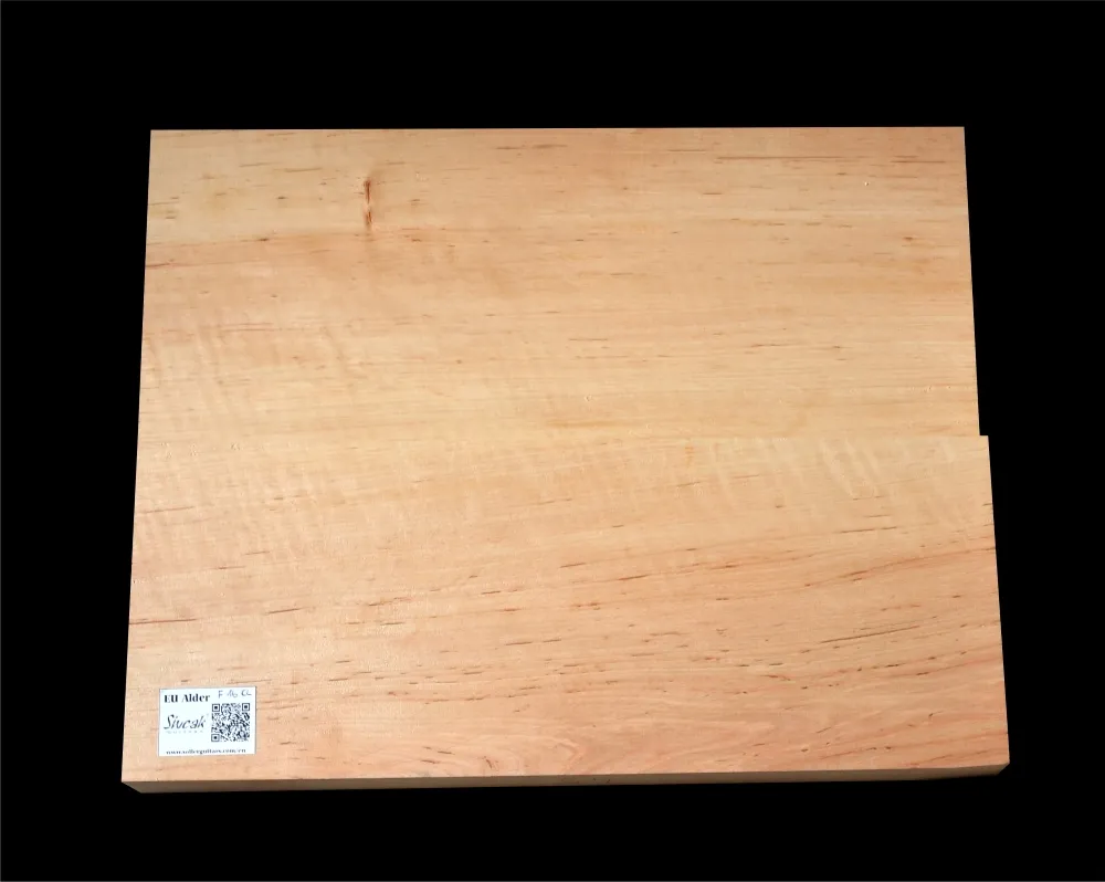 European Flamed Alder JLF 16CL – Guitar Body Blank