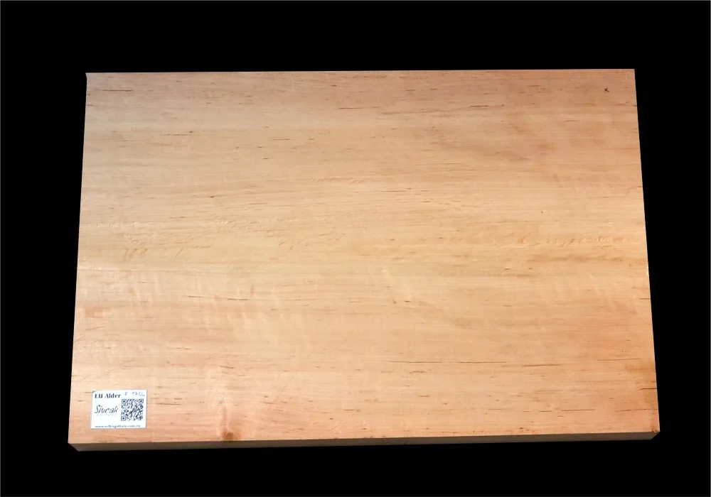 European Flamed Alder JLF 17CL – Guitar Body Blank