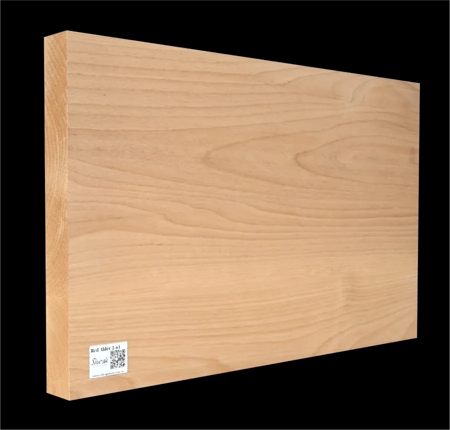 Jelša Americká Gitarové drevo ARA 61 - 595 x 375 x 46 mm