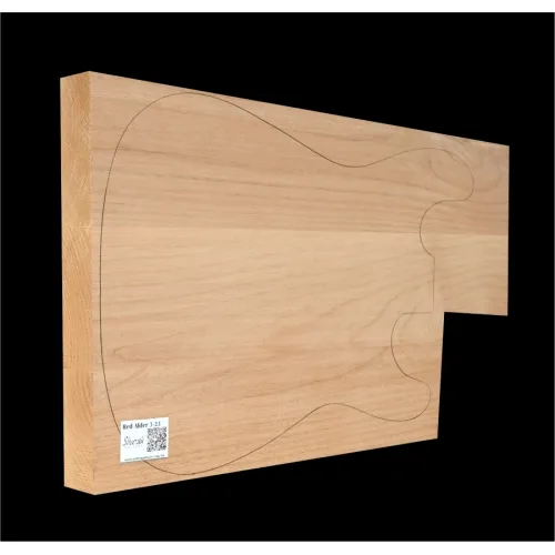 Americká Jelša Gitarové drevo ARA 23 - 535/415 x 330 x 45 mm