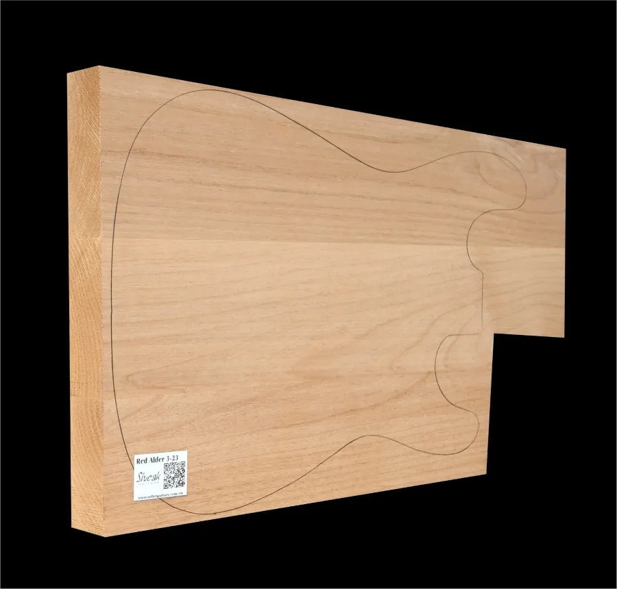 Americká Jelša Gitarové drevo ARA 23 - 535/415 x 330 x 45 mm