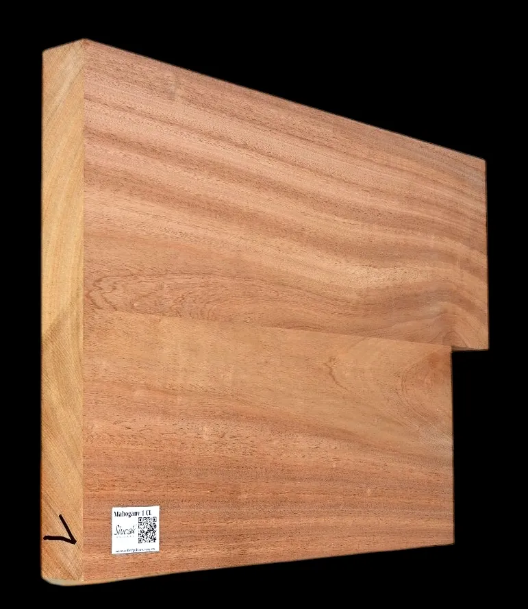 Mahagón Drevo na Gitaru/ Basgitaru MHGS 1CL - 545/480 x 390 x 46 mm