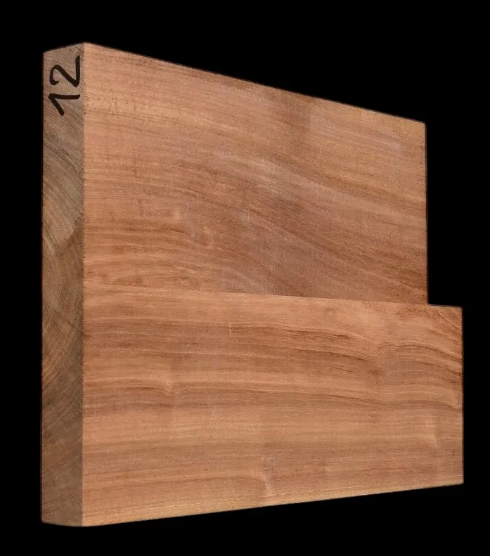 Mahagón Drevo na Gitaru MHGS 12CL - 490/430 x 340 x 45 mm Mahagón Drevo na Gitaru MHGS 12CL - 490/430 x 340 x 45 mm