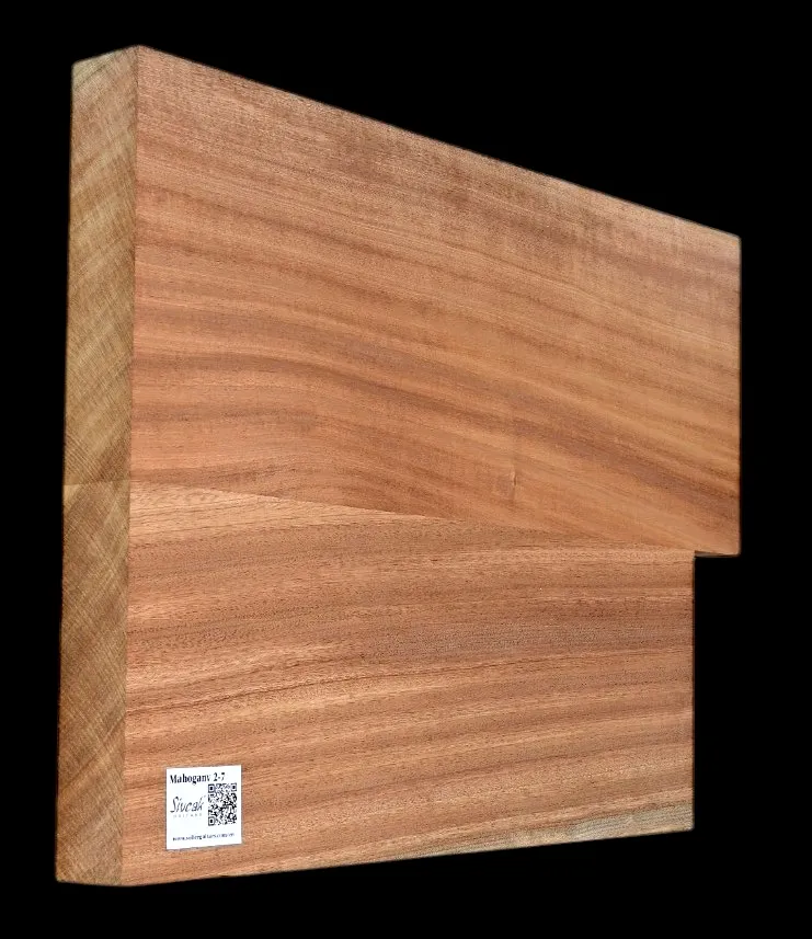 Mahagón Drevo na Gitaru MHGS 7 - 505/455 x 375 x 46 mm