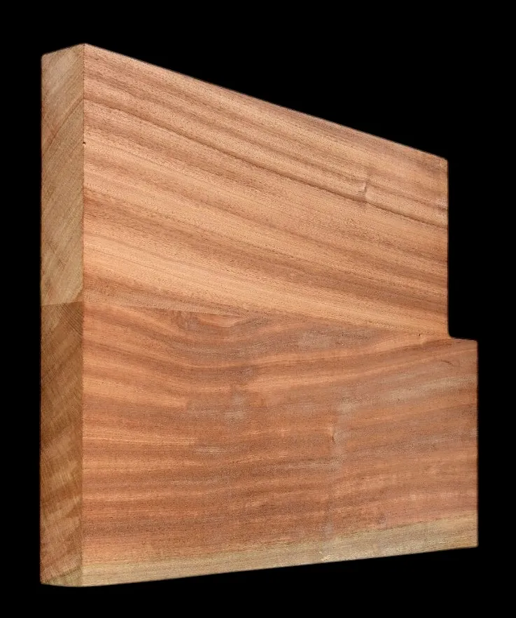 Mahagón Drevo na Gitaru MHGS 7 - 505/455 x 375 x 46 mm Mahagón Drevo na Gitaru MHGS 7 - 505/455 x 375 x 46 mm
