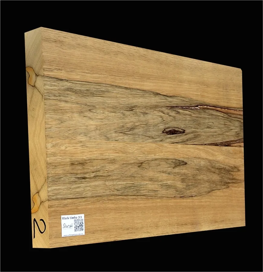 Čierna Limba Gitarové drevo BL 2 CL - 530 x 340 x 46mm