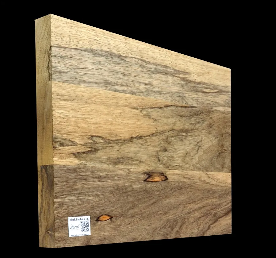 Čierna Limba Gitarové drevo BL 713 - 505 x 390/380 x 46mm
