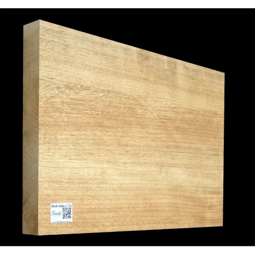 Čierna Limba Gitarové drevo BL 723 - 525 x 355 x 45 mm