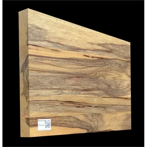 Čierna Limba Drevo na Gitarové Telo BL 54L -485 x 360/340 x 46 mm