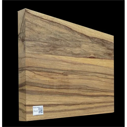 Čierna Limba Drevo na Gitarové Telo BL 55L -540 x 400/380 x 46mm