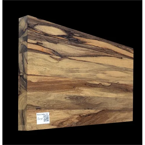 Čierna Limba Drevo na Gitarové Telo BL 58L - 515 x 330/290 x 45 mm