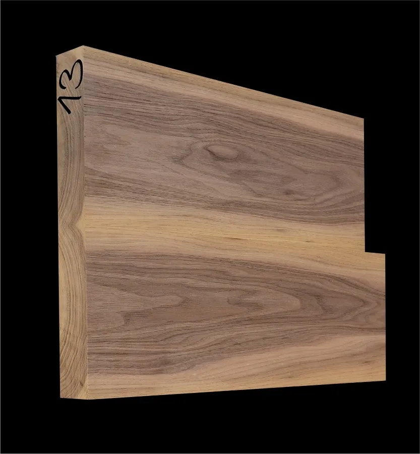 Orech Čierny USA Gitarové drevo BWT 13 CL - 515 x 375 x 46 mm