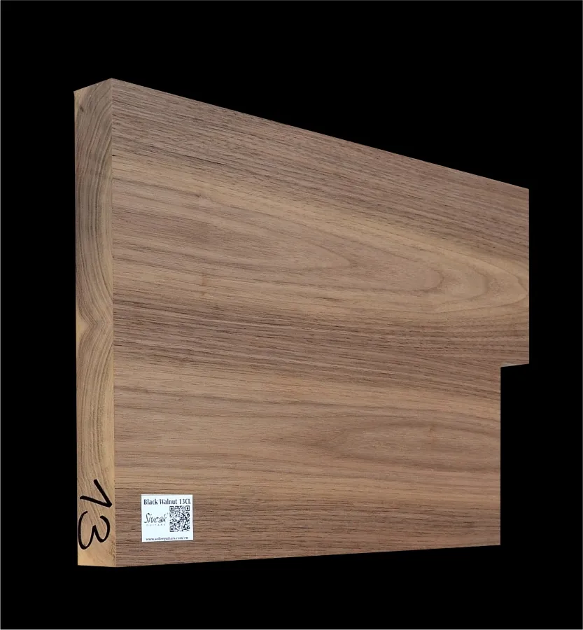 Orech Čierny USA Gitarové drevo BWT 13 CL - 515 x 375 x 46 mm