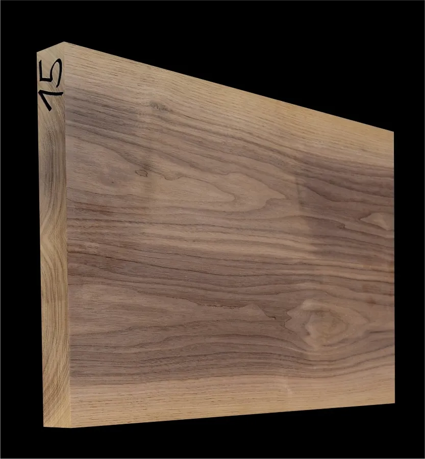 Orech Čierny USA Gitarové drevo BWT 15 CL - 555 x 375 x 46 mm