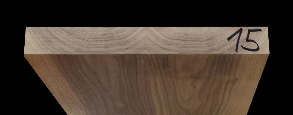 Orech Čierny USA Gitarové drevo BWT 15 CL - 555 x 375 x 46 mm