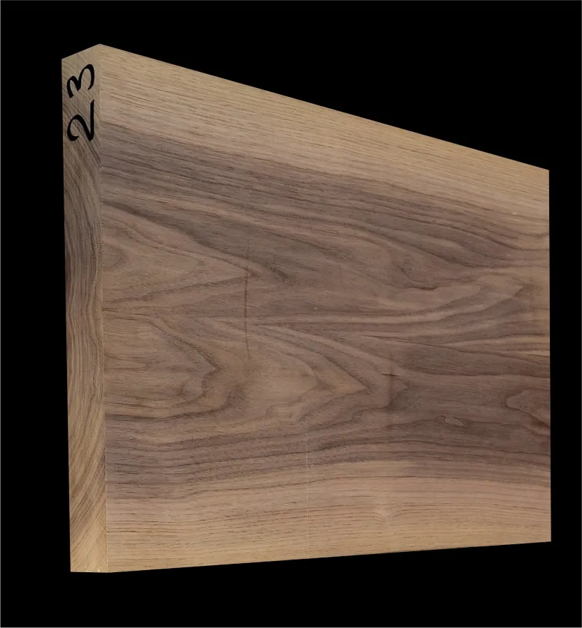 Orech Čierny USA Gitarové drevo BWT 23 CL - 555 x 375 x 46 mm