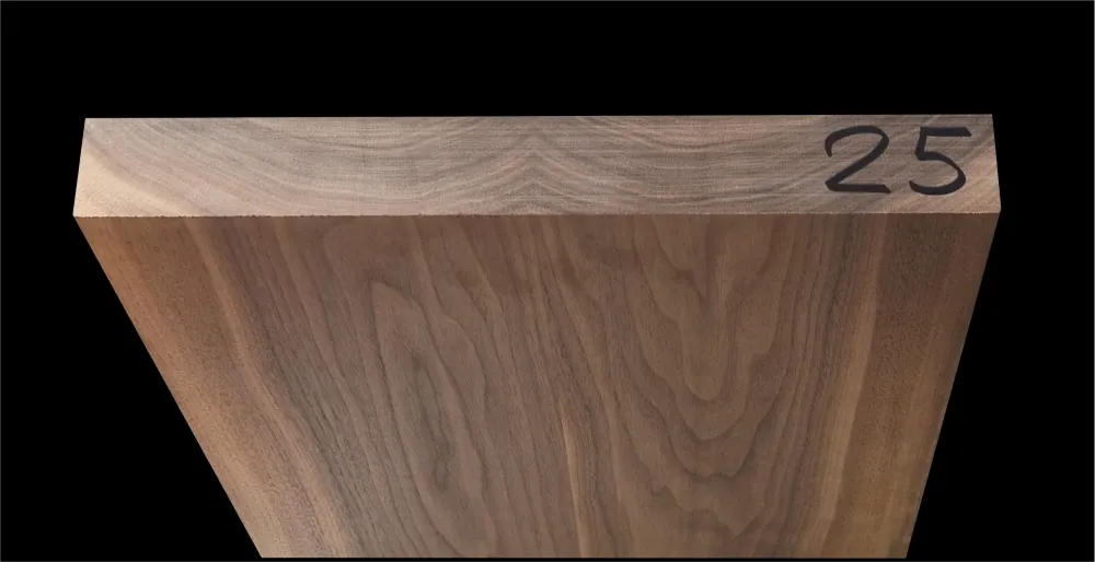 Orech Čierny USA Drevo na Gitaru- Basgitaru BWT 25CL - 550 x 375 x 46 mm