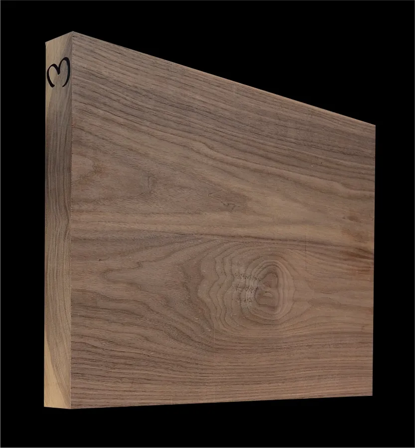 Orech Čierny USA Gitarové drevo BWT 3 CL - 515 x 375 x 46 mm