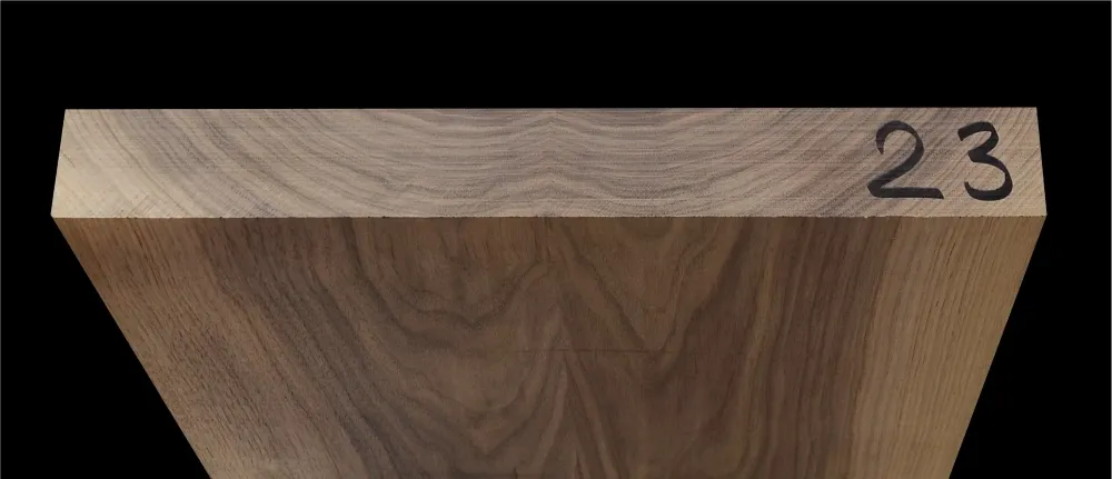 Orech Čierny USA Gitarové drevo BWT 23 CL - 555 x 375 x 46 mm