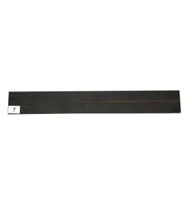Eben Vlnkový Hmatníková Doska Na Gitaru EGF 7 -545 x 75 x 10 mm