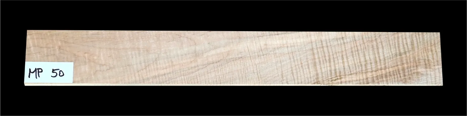 Javor SPALT Flame Hmatníková Doska Gitara MP-50 - 560 x 75 x 12,5 mm
