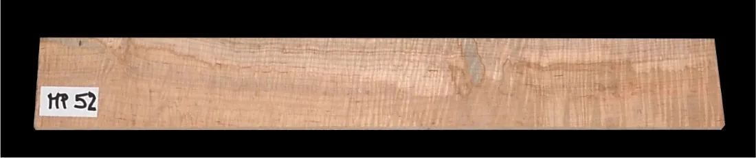 Javor SPALT Flame Hmatníková Doska Gitara MP 52 - 645 x 90 x 11,5 mm