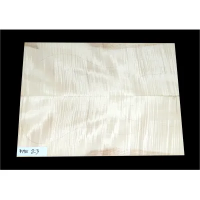 Javor Vlnitý EU - Vrchná doska na Gitaru / Basgitaru FME 23- 580 x 435 x 6,2 mm